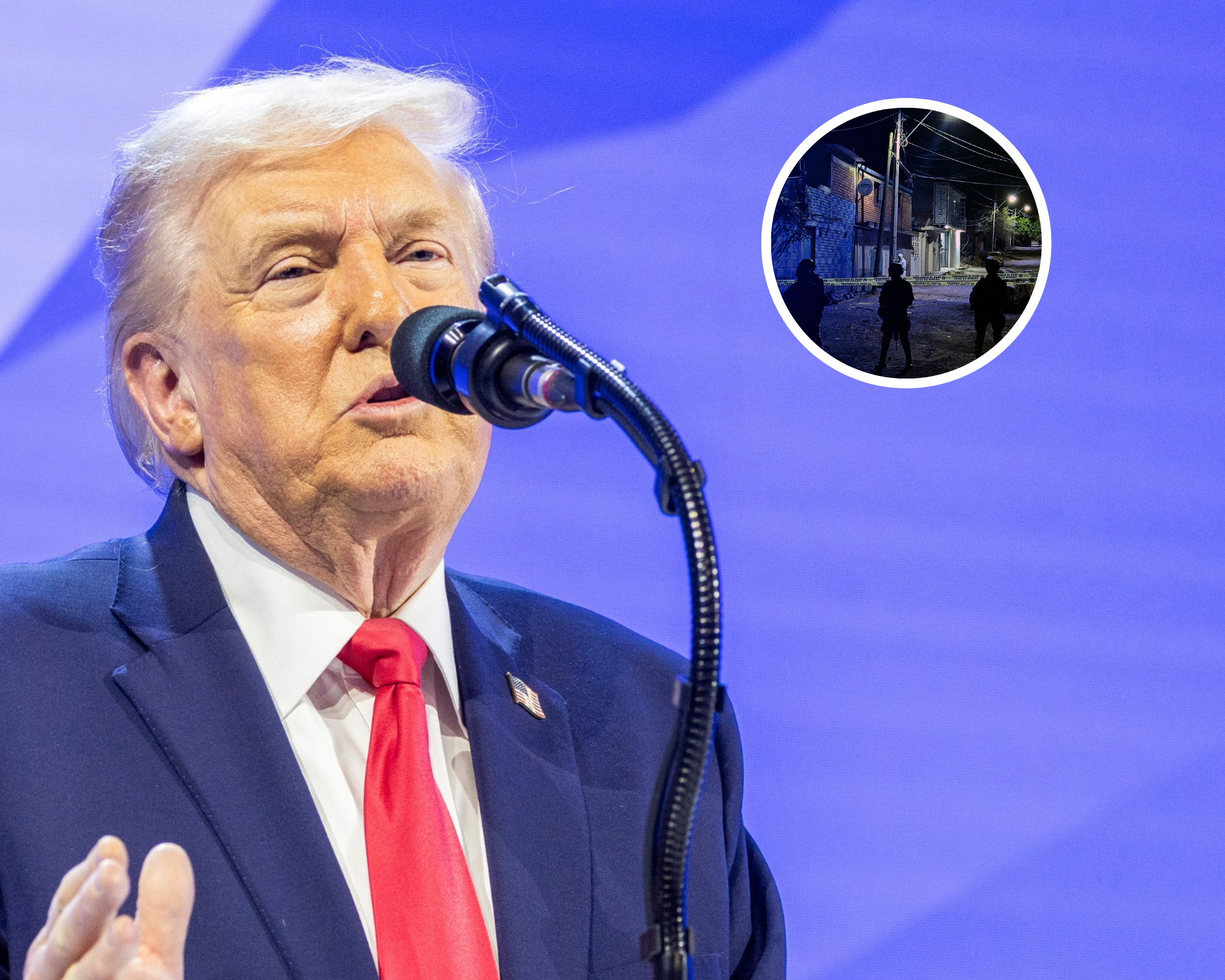 "Vamos a acabar con todo": Trump anuncia ataques terrestres contra los c&aacute;rteles