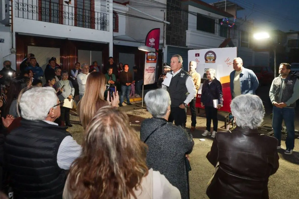 El estreno de las luminarias. Gobierno de la Ciudad.