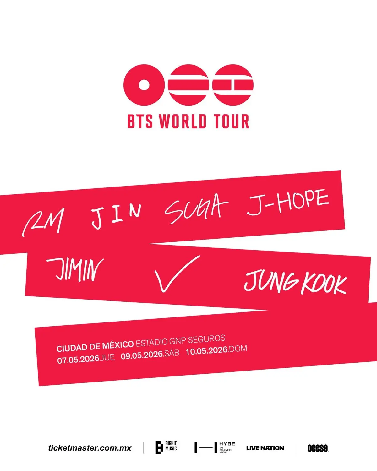 BTS concierto en CDMX Especial