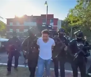 As&iacute; una mujer polic&iacute;a detuvo a "El Botox" tras intentar huir del operativo