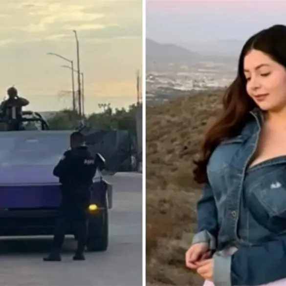 Cronolog&iacute;a del secuestro de "La Nicholette" en Culiac&aacute;n: un auto robado, un ponchallantas y una Cybertruck lila