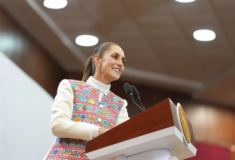 La presidenta inform&oacute; que Marcelo Ebrard viajar&aacute; a Estados Unidos.