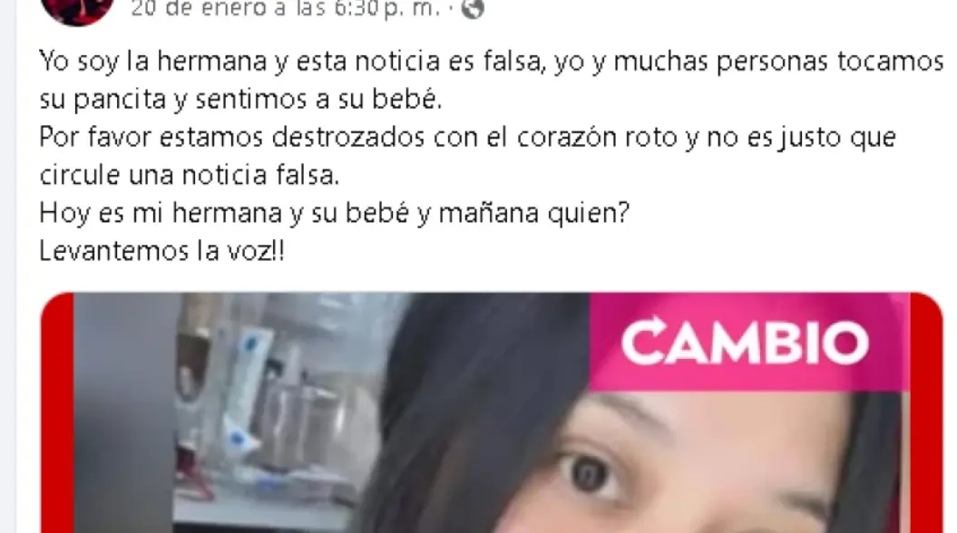 La familia de Lidya Valdivia asegura que la joven estaba embarazada al momento de su desaparición. Especial