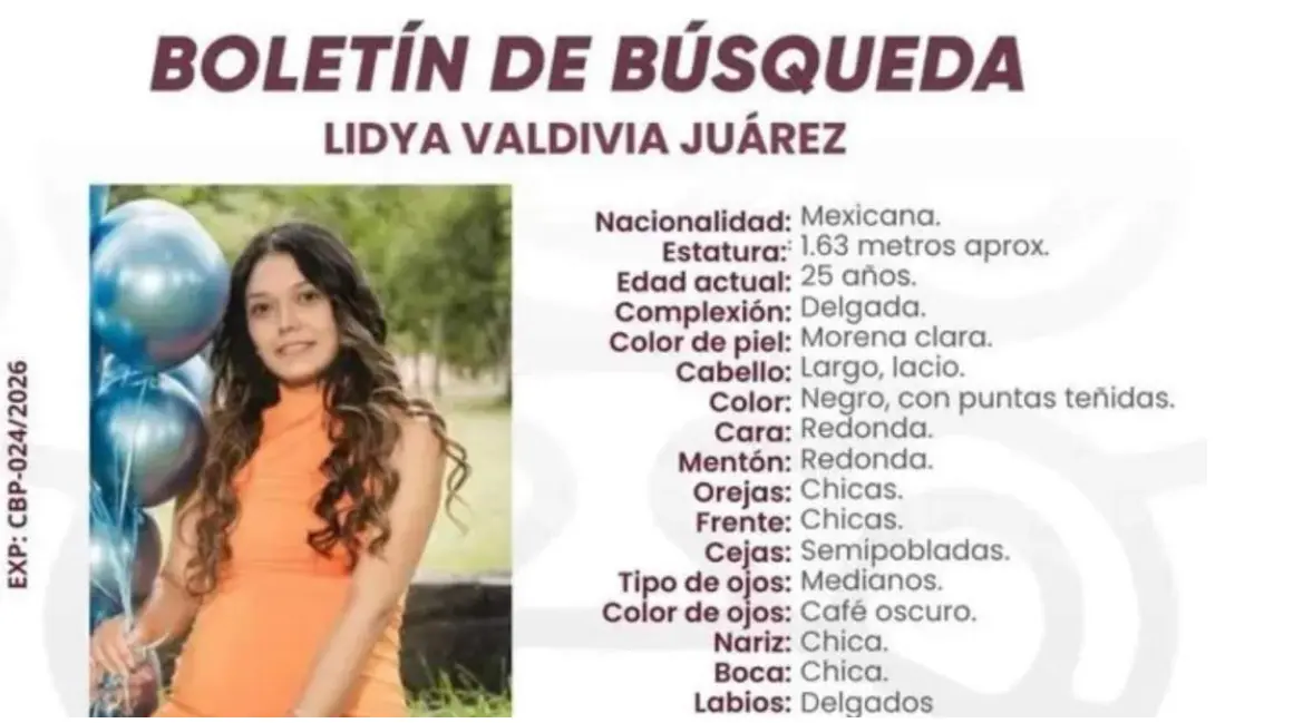A cuatro días de haber sido reportada como desaparecida, Lidya Valdivia Juárez, de 28 años, fue localizada con vida en el Estado de México. Especial