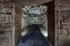 As&iacute; es la Tumba 10 de Huitzo, el hallazgo del INAH informado por Sheinbaum