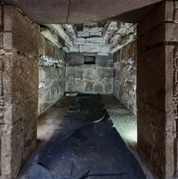 Así es la Tumba 10 de Huitzo, el hallazgo del INAH informado por Sheinbaum