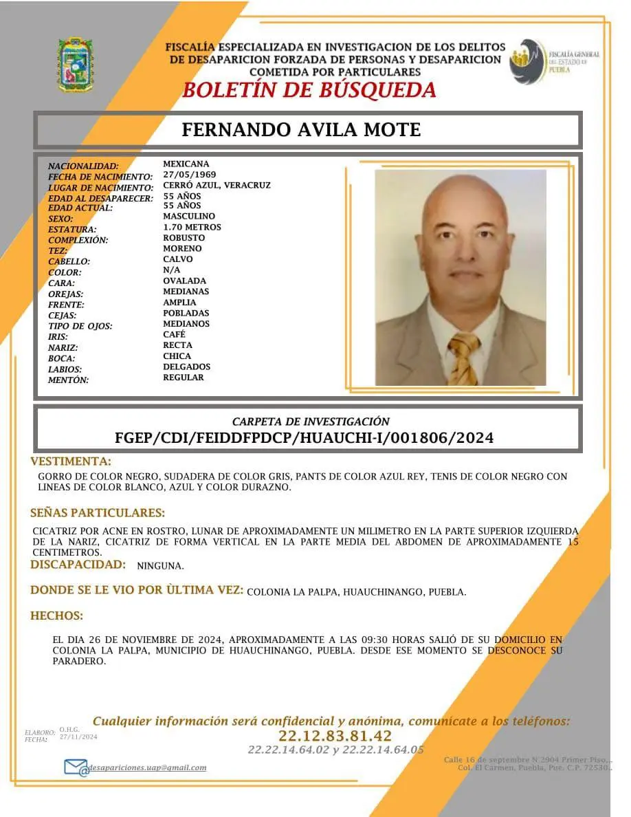 Un caso de desaparición que se prolongó por meses Especial