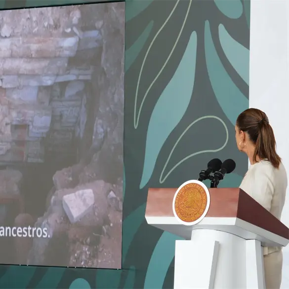 Así es la Tumba 10 de Huitzo, el hallazgo del INAH informado por Sheinbaum Así es la Tumba 10 de Huitzo, el hallazgo del INAH informado por Sheinbaum