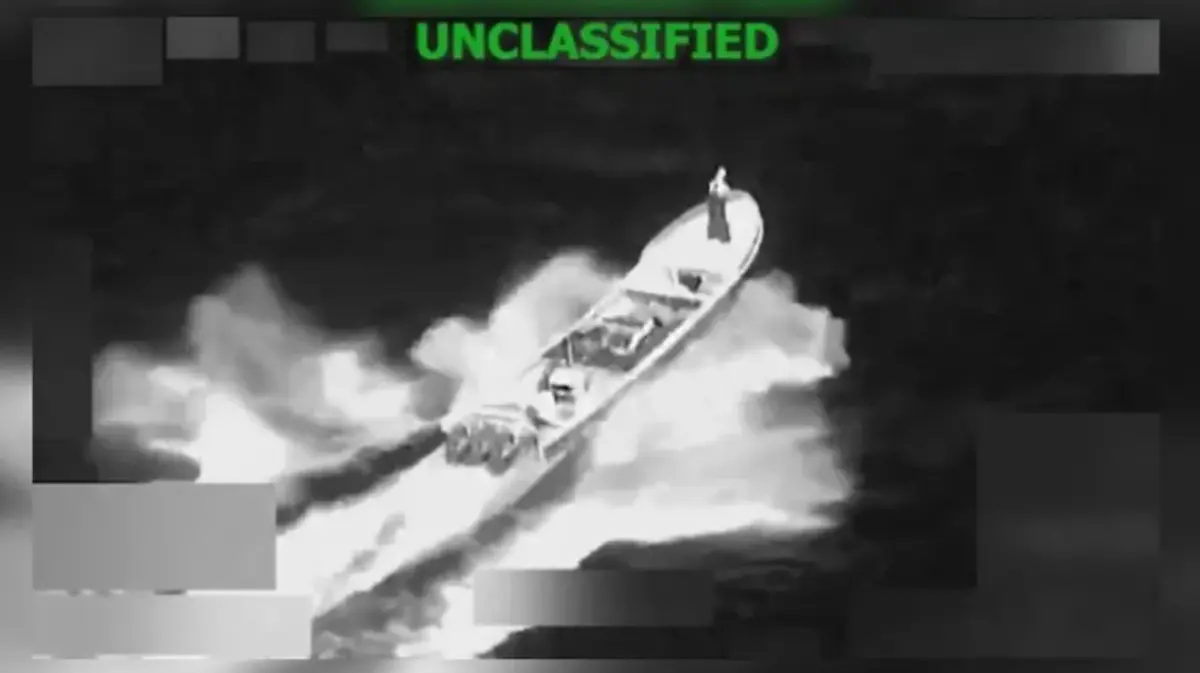  Un nuevo ataque contra una narcolancha en el Pacífico dejó dos muertos. 