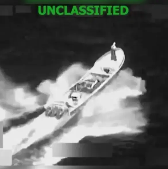 Ataque de Estados Unidos en el Pacífico hunde narcolancha y deja dos muertos Ataque de Estados Unidos en el Pacífico hunde narcolancha y deja dos muertos