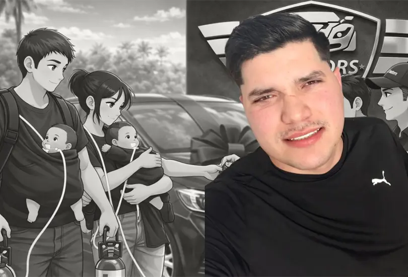 Roban a Heriberto Vargas, empresario que prometió regalar auto a padres de mellizos con oxígeno Roban a Heriberto Vargas, empresario que prometió regalar auto a padres de mellizos con oxígeno