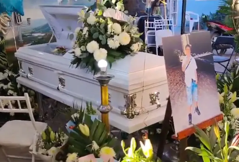 La despedida a Luis Alberto, joven asesinado en masacre de Salamanca. La despedida a Luis Alberto, joven asesinado en masacre de Salamanca.