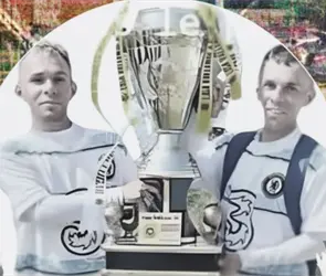 Dan &uacute;ltimo adi&oacute;s a Fernando y Enrique, gemelos futbolistas asesinados en la masacre de Salamanca