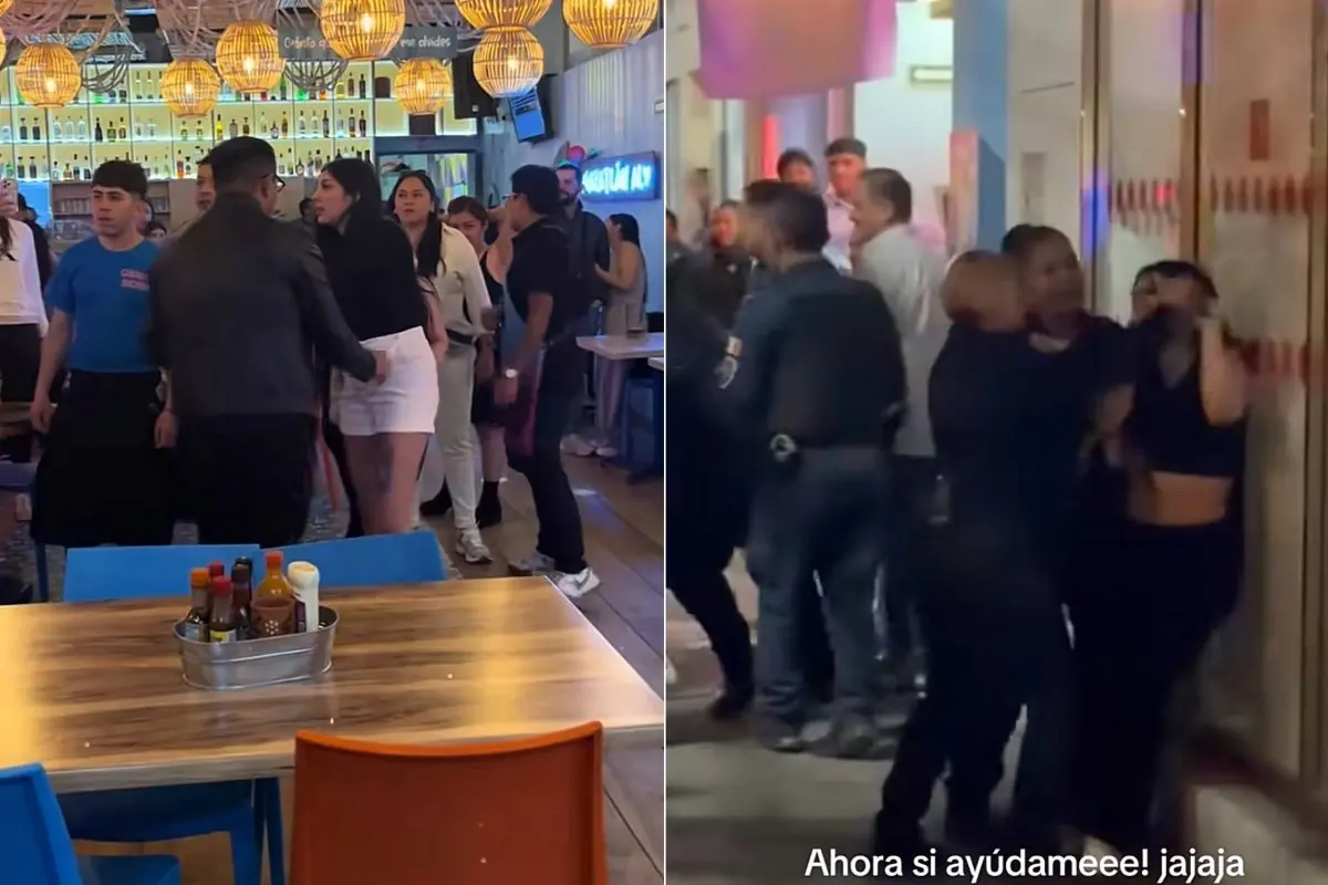  Lady Sinaloa provoca caos en restaurante y termina detenida 