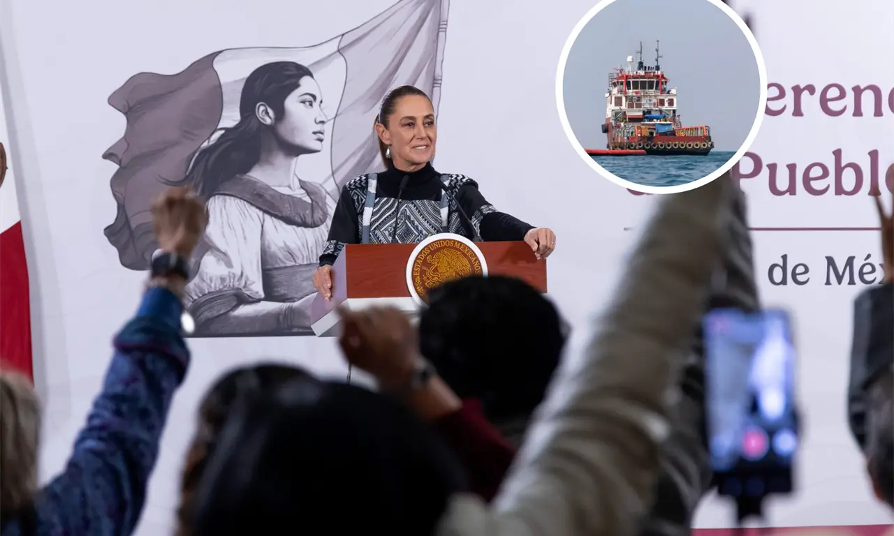  Sheinbaum se manifestó sobre Pemex y el petróleo a Cuba. 