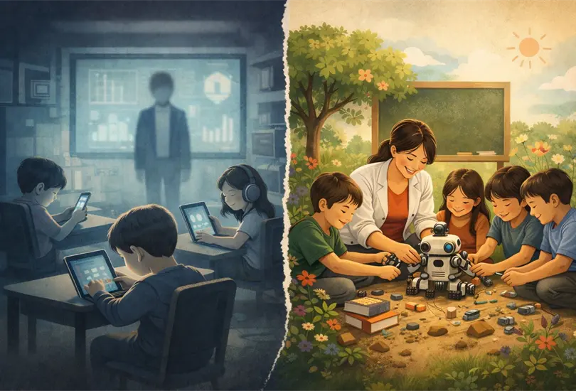 En un mundo donde la innovaci&oacute;n educativa parece centrarse en la tecnolog&iacute;a.