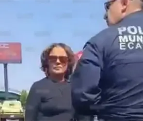 VIDEO: as&iacute; naci&oacute; Lady Estacionamiento tras pelear con polic&iacute;as por multa en Ecatepec