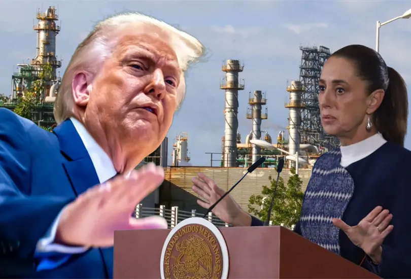 Petróleo reabre tensión México - EE.UU.; Sheinbaum mantiene envíos de crudo a Cuba pese amenaza de Trump