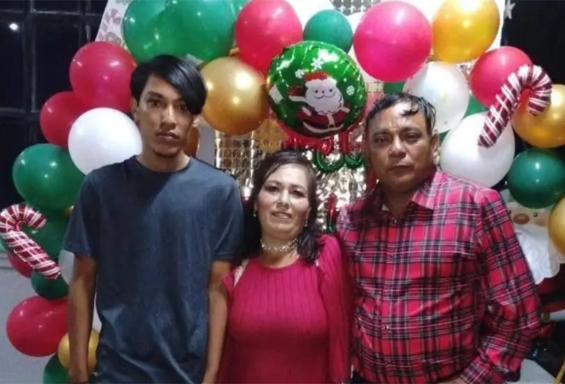 La familia que presuntamente hab&iacute;a sido reportada como desaparecida.