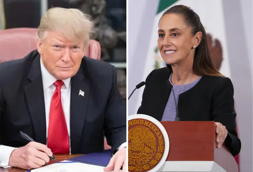 Así fue la llamada de Trump y Sheinbaum. Así fue la llamada de Trump y Sheinbaum.