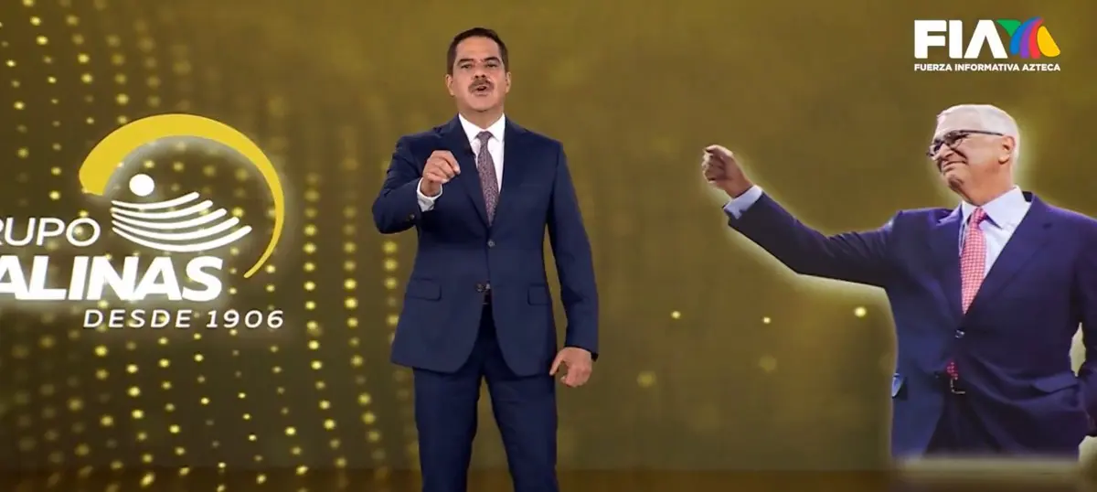 Salinas Pliego es dueño de TV Azteca. X: @AztecaNoticias.
