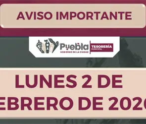 Horarios de m&oacute;dulos de cobro en Puebla este 2 de febrero: qu&eacute; sedes abren y cu&aacute;les cierran