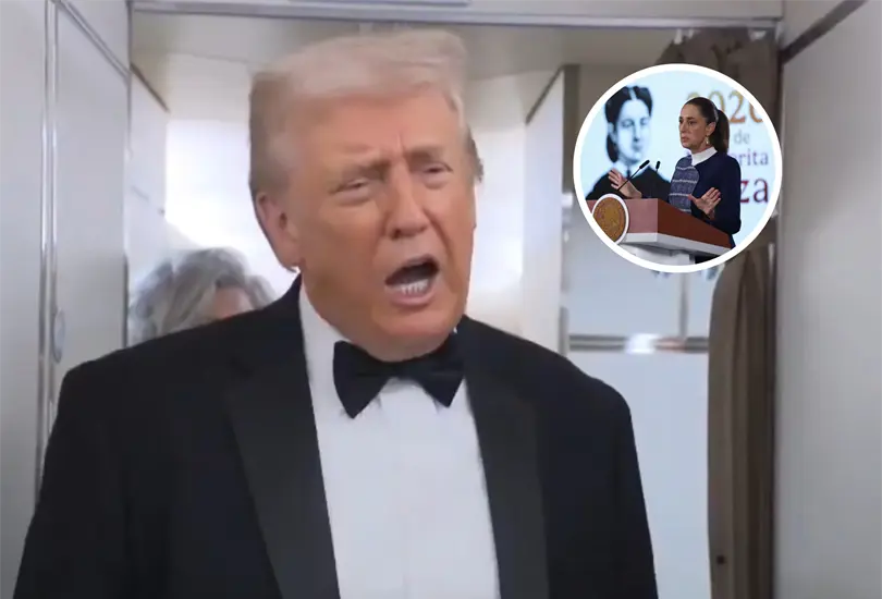 Trump contradice a Sheinbaum sobre Cuba.