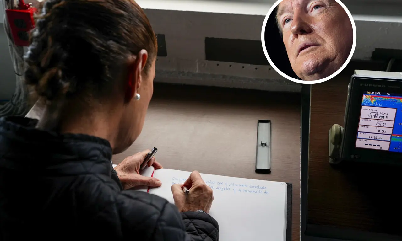  Sheinbaum reviró a Trump tras dichos sobre Cuba. 