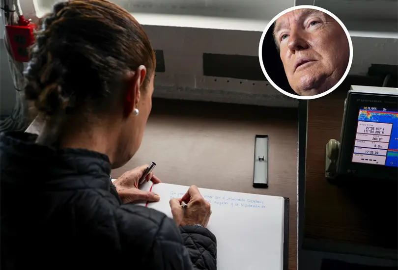 Sheinbaum revir&oacute; a Trump tras dichos sobre Cuba.