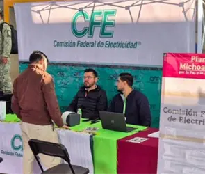 CFE resuelve el 100% de solicitudes en Ferias del Bienestar del Plan Michoac&aacute;n