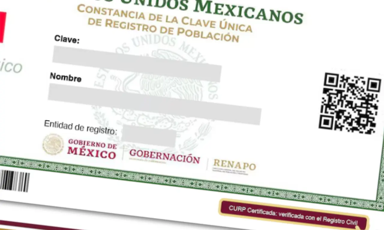  A diferencia de otros documentos oficiales, la CURP certificada puede obtenerse de forma completamente gratuita y, en la mayoría de los casos, sin salir de casa. 