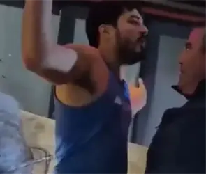 As&iacute; detuvieron al hijo de la alcaldesa de San Quint&iacute;n por agredir a manifestantes; estaba en aparente estado de ebriedad