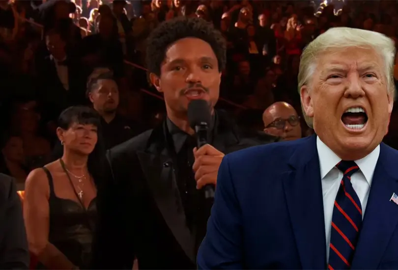 Trump explota tras broma de Trevor Noah sobre relaci&oacute;n con Jeffrey Epstein en los Grammy