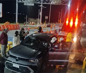 As&iacute; fue el atentado contra la alcaldesa de Ayotoxco; iba en la autopista rumbo a una reuni&oacute;n del Senado