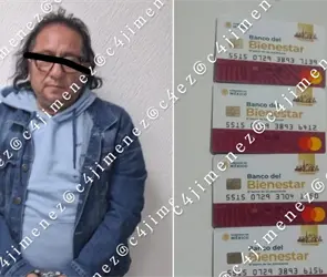 Ofrec&iacute;a ayuda y terminaba rob&aacute;ndolos: detienen a hombre que despojaba a abuelitos de su tarjeta del Bienestar