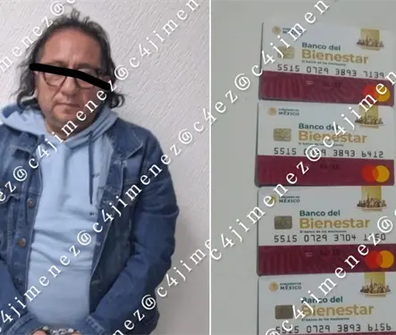 Ofrec&iacute;a ayuda y terminaba rob&aacute;ndolos: detienen a hombre que despojaba a abuelitos de su tarjeta del Bienestar