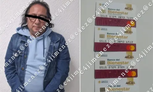 Ofrec&iacute;a ayuda y terminaba rob&aacute;ndolos: detienen a hombre que despojaba a abuelitos de su tarjeta del Bienestar