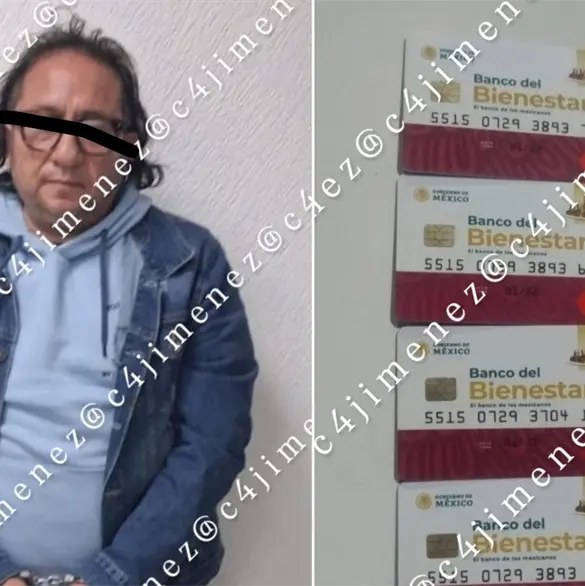 Ofrecía ayuda y terminaba robándolos: detienen a hombre que despojaba a abuelitos de su tarjeta del Bienestar