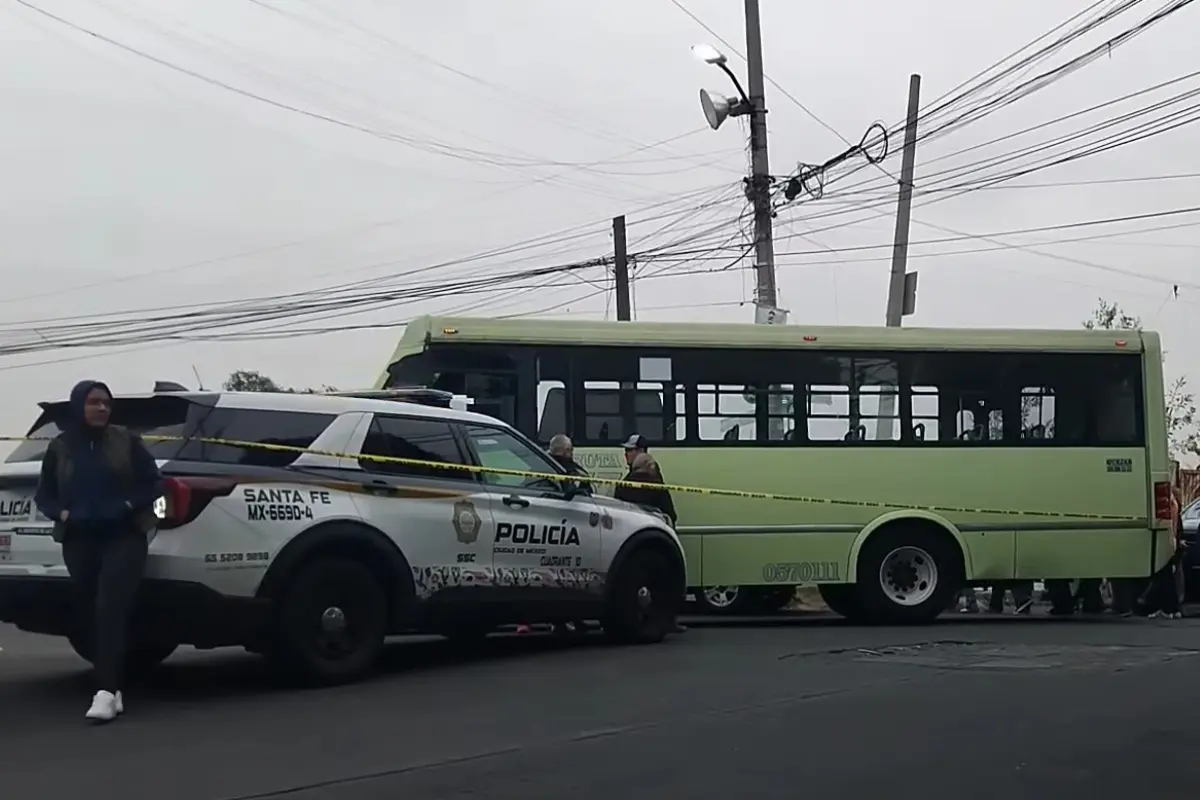  Abuelita muere arrollada por camión de la ruta 57 en Álvaro Obregón 