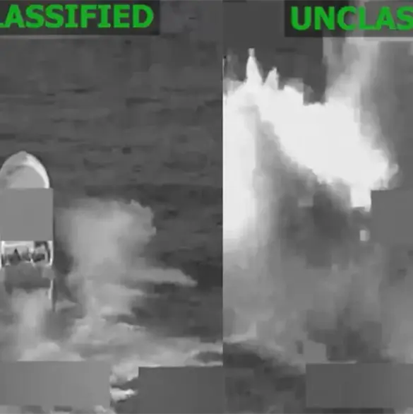 VIDEO: As&iacute; fue el momento en que EU asesin&oacute; a dos presuntos narcotraficantes en el Pac&iacute;fico