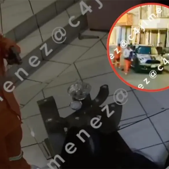 Nuevos videos revelan c&oacute;mo falsos barrenderos asaltaron a madre e hija en la GAM 