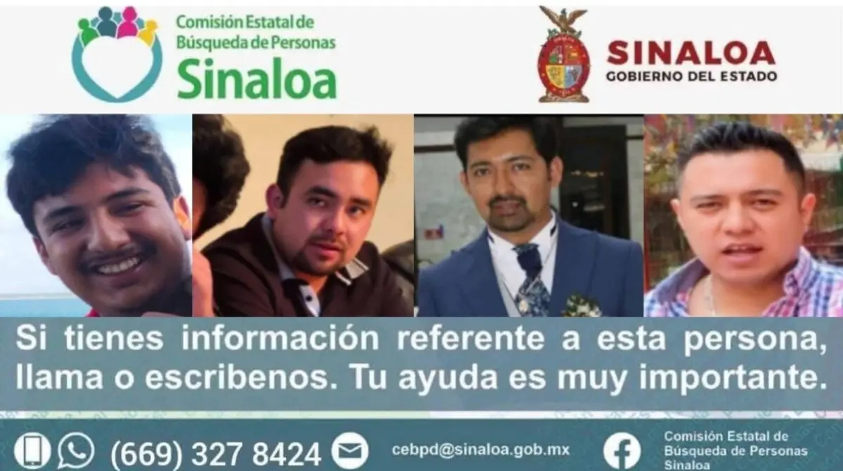  Continua la búsqueda de cuatro turistas desaparecidos en Mazatlán. 