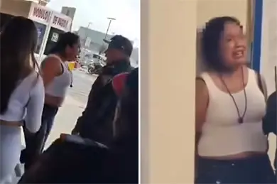 Fardera destroza sensores tras ser sorprendida robando en Walmarty y rompre en llanto al ser detenida