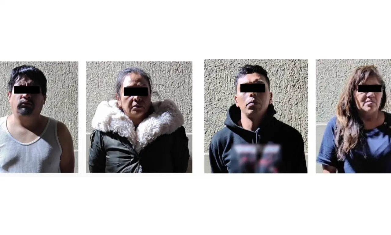  Detienen a cinco presuntos ladrones que se disfrazaron de barrenderos para asaltar casa en la GAM 