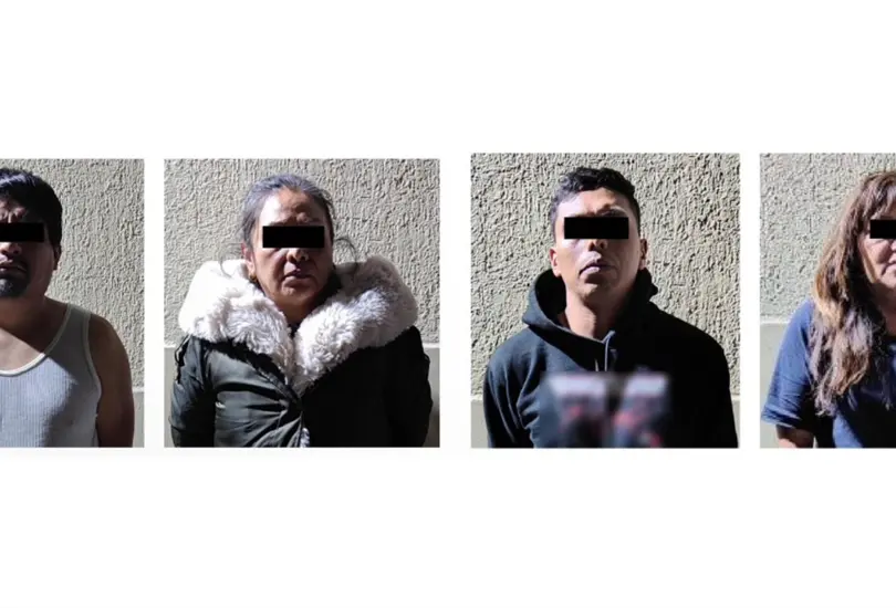 Detienen a cinco presuntos ladrones que se disfrazaron de barrenderos para asaltar casa en la GAM