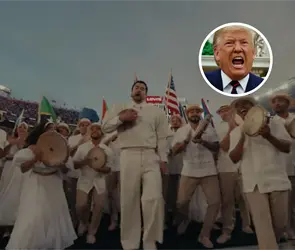 &iquest;Te lo perdiste? Aqu&iacute; puedes ver el espect&aacute;culo del medio tiempo de Bad Bunny en el Super Bowl que enfureci&oacute; a Trump