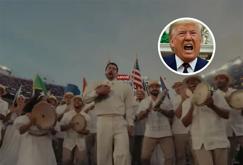 Bad Bunny hizo enojar a Donald Trump.