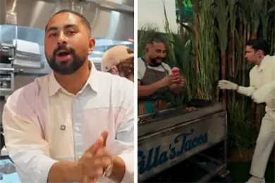 Qui&eacute;n es el taquero mexicano que apareci&oacute; en el Super Bowl con Bad Bunny