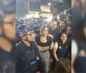 Nuevo video muestra a Alessandra Rojo de la Vega encarando a comerciantes durante operativo en la Cuauht&eacute;moc