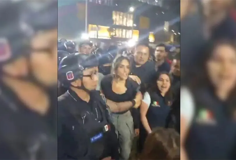 Un nuevo video muestra a Alessandra Rojo de la Vega confrontando a presuntos comerciantes en la alcald&iacute;a Cuauht&eacute;moc.